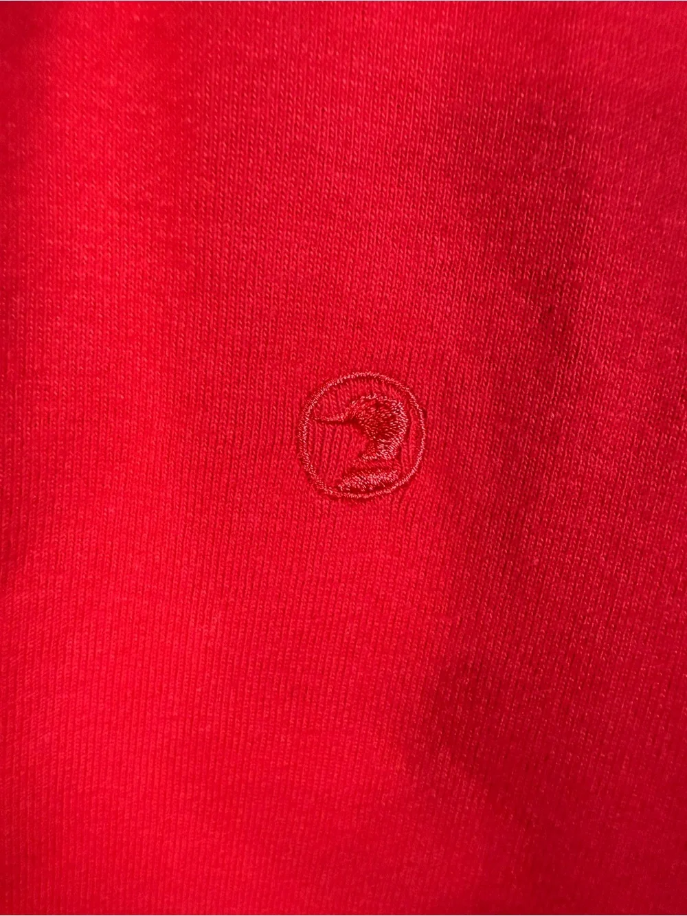 Duck Head Women Red Long Sleeve Polo Shirt Cotton‎ Size 3X Classic Logo